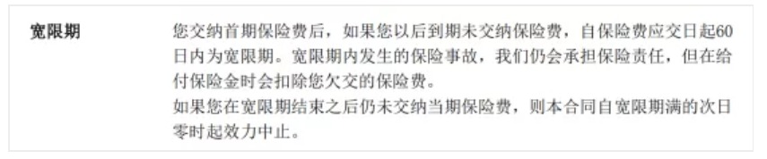 保險中的7個(gè)期限分別是什么意思